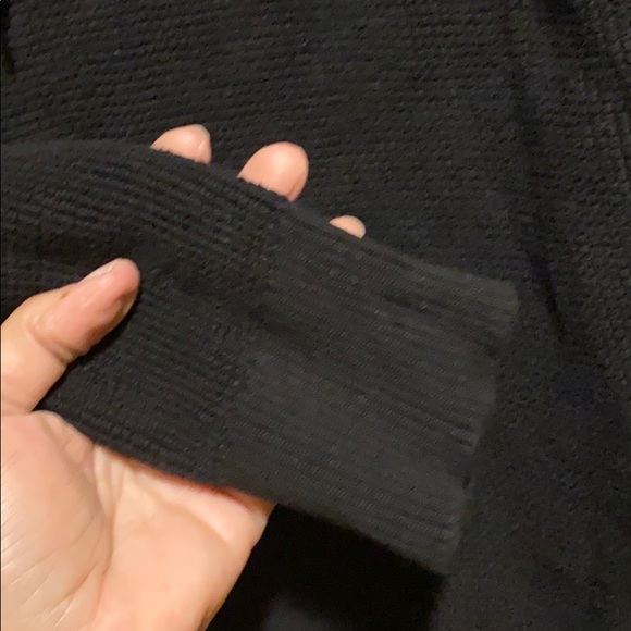 LRL Lauren Jeans CO black cowl neck sweater - Picture 8 of 12